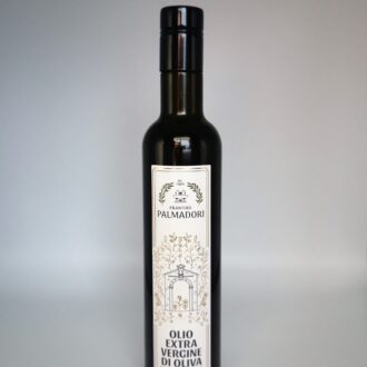 Bottiglia olio “novello” extravergine di oliva italiano 0,50 litri