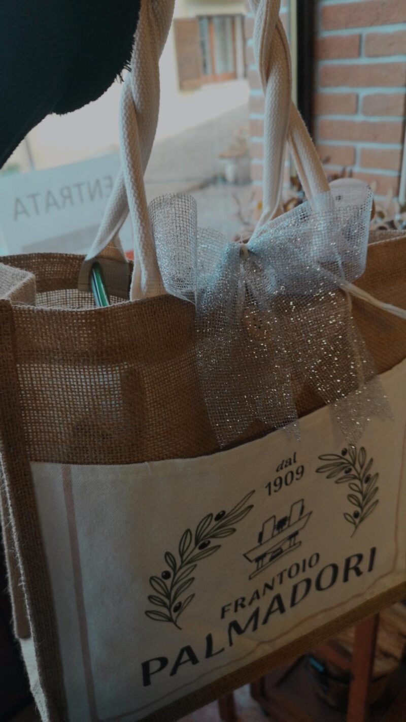 SHOPPER BORSA IN JUTA NATURALE CON TASCA - immagine 4