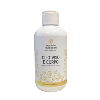 Olio viso e corpo olio extravergine di oliva italiano biologico